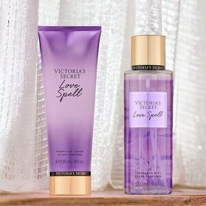 Victoria’s Secret Love Spell Lotion Bundle Gift Set Nwt